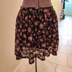 Floral Rose Skirt